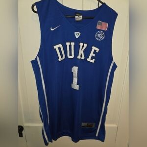 Nike Elite Zion Williamson Duke Blue Devils Jersey Size Large